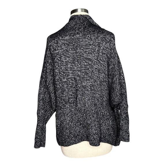 BABATON Aritzia Gray Black Open Cardigan Sweater Women's Size Small Mohair Blend - Picture 4 of 8